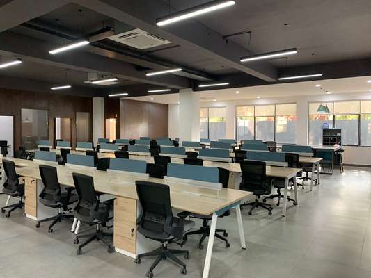 Furnished office space in M G Road
