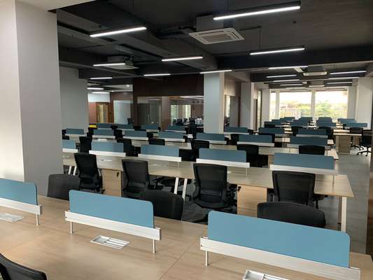 Furnished office space in M G Road