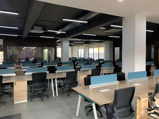 Furnished office space in M G Road